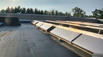 Weather camera view of Langley School.