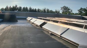 Weather camera view of Langley School.