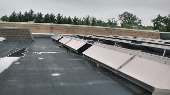 Weather camera view of Langley School.