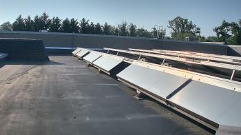 Weather camera view of Langley School.