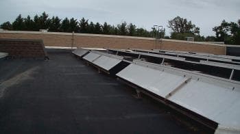 Weather camera view of Langley School.