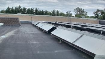 Weather camera view of Langley School.
