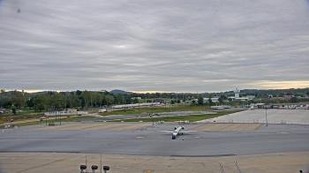 Weather camera view of Harrisburg International Airport.