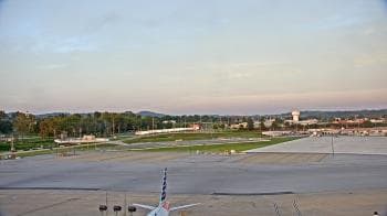 Weather camera view of Harrisburg International Airport.