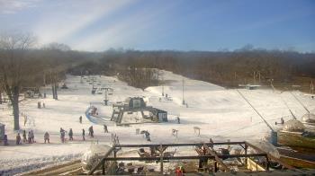 Weather camera view of Powder Ridge Ski Resort.