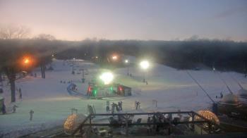 Weather camera view of Powder Ridge Ski Resort.
