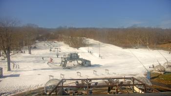 Weather camera view of Powder Ridge Ski Resort.