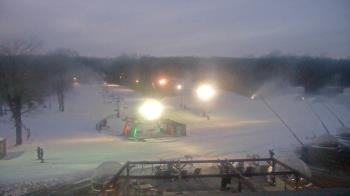 Weather camera view of Powder Ridge Ski Resort.