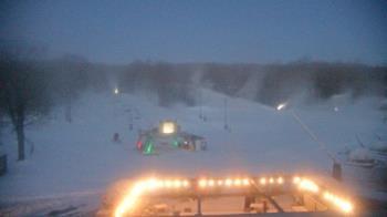 Weather camera view of Powder Ridge Ski Resort.