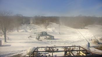 Weather camera view of Powder Ridge Ski Resort.
