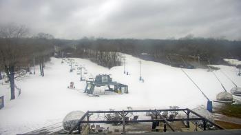 Weather camera view of Powder Ridge Ski Resort.