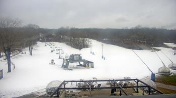 Weather camera view of Powder Ridge Ski Resort.