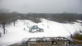 Weather camera view of Powder Ridge Ski Resort.