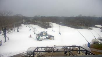 Weather camera view of Powder Ridge Ski Resort.