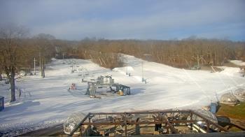 Weather camera view of Powder Ridge Ski Resort.