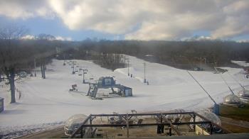 Weather camera view of Powder Ridge Ski Resort.