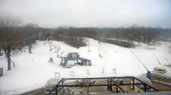 Weather camera view of Powder Ridge Ski Resort.