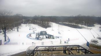 Weather camera view of Powder Ridge Ski Resort.