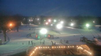 Weather camera view of Powder Ridge Ski Resort.