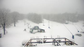Weather camera view of Powder Ridge Ski Resort.