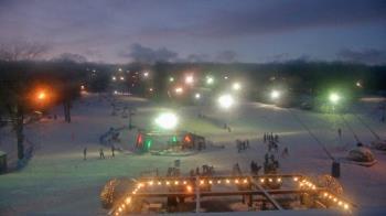 Weather camera view of Powder Ridge Ski Resort.