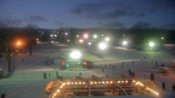 Weather camera view of Powder Ridge Ski Resort.