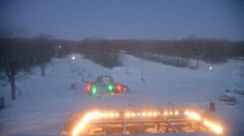 Weather camera view of Powder Ridge Ski Resort.