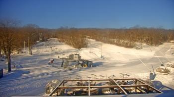 Weather camera view of Powder Ridge Ski Resort.