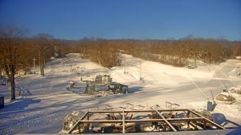Weather camera view of Powder Ridge Ski Resort.