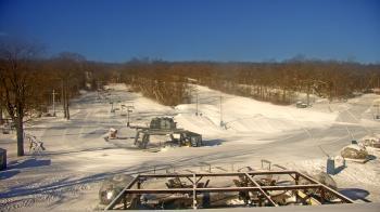 Weather camera view of Powder Ridge Ski Resort.