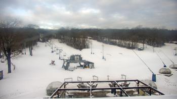 Weather camera view of Powder Ridge Ski Resort.