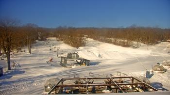 Weather camera view of Powder Ridge Ski Resort.