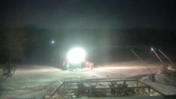 Weather camera view of Powder Ridge Ski Resort.