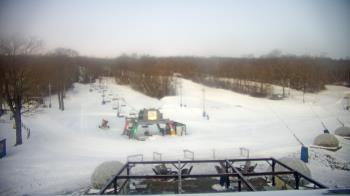 Weather camera view of Powder Ridge Ski Resort.