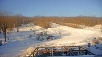 Weather camera view of Powder Ridge Ski Resort.