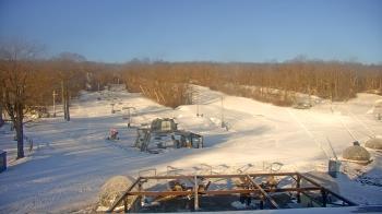Weather camera view of Powder Ridge Ski Resort.