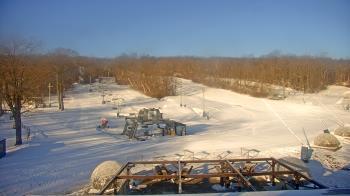 Weather camera view of Powder Ridge Ski Resort.