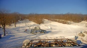 Weather camera view of Powder Ridge Ski Resort.