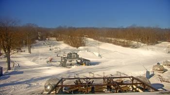 Weather camera view of Powder Ridge Ski Resort.