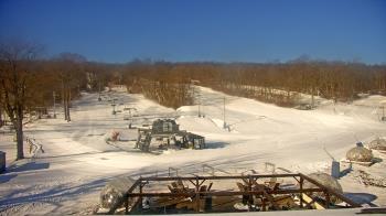 Weather camera view of Powder Ridge Ski Resort.
