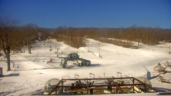 Weather camera view of Powder Ridge Ski Resort.