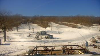 Weather camera view of Powder Ridge Ski Resort.