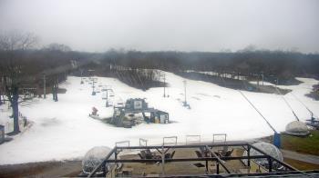 Weather camera view of Powder Ridge Ski Resort.