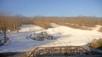 Weather camera view of Powder Ridge Ski Resort.