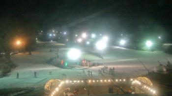 Weather camera view of Powder Ridge Ski Resort.