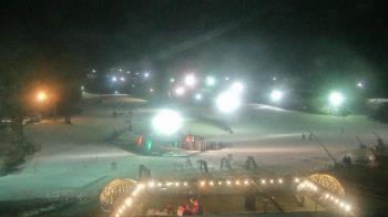 Weather camera view of Powder Ridge Ski Resort.