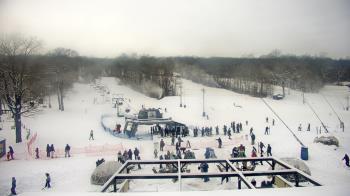 Weather camera view of Powder Ridge Ski Resort.