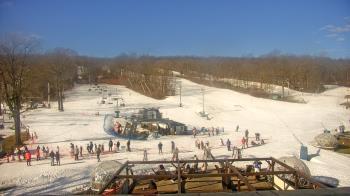 Weather camera view of Powder Ridge Ski Resort.
