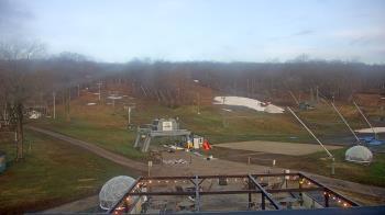 Weather camera view of Powder Ridge Ski Resort.