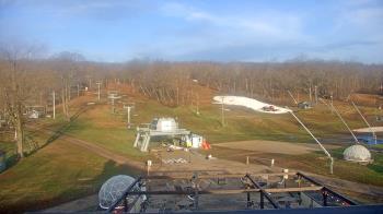 Weather camera view of Powder Ridge Ski Resort.